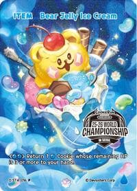 Bear Jelly Ice Cream (Champion's Legacy Pack) - Promotion Cards - CookieRun: Braverse TCG card
