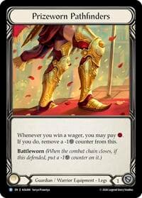 Prizeworn Pathfinders - Armory Deck: Olympia - Flesh and Blood TCG card
