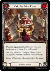 Visit the Prize Room - Armory Deck: Olympia - Flesh and Blood TCG card