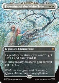 Flowering of the White Tree (Borderless) - The Hobbit: Eternal-Legal - Magic: The Gathering card