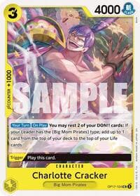 Charlotte Cracker - The World's Strongest Warriors - One Piece Card Game card