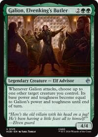 Galion, Elvenking's Butler - The Hobbit - Magic: The Gathering card