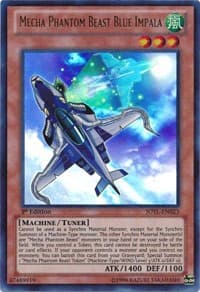 Mecha Phantom Beast Blue Impala - Judgment of the Light - YuGiOh card