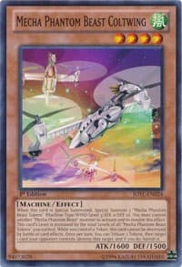Mecha Phantom Beast Coltwing - Judgment of the Light - YuGiOh card
