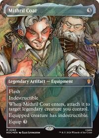 Mithril Coat (Borderless) (Surge Foil) - The Hobbit: Eternal-Legal - Magic: The Gathering card