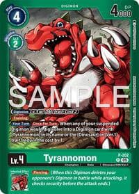 Tyrannomon - Limited Card Pack -Final Crest- - Digimon Card Game card