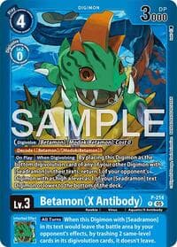 Betamon (X Antibody) - Limited Card Pack -Final Crest- - Digimon Card Game card