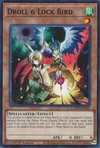 Droll & Lock Bird (LAVD-ENO01) - Legendary Arc-V Decks - YuGiOh card