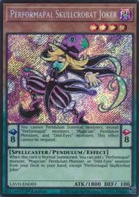 Performapal Skullcrobat Joker (Secret Rare) - Legendary Arc-V Decks - YuGiOh card