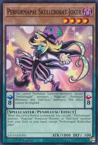 Performapal Skullcrobat Joker - Legendary Arc-V Decks - YuGiOh card