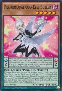 Performapal Odd-Eyes Butler - Legendary Arc-V Decks - YuGiOh card