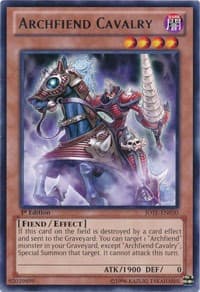 Archfiend Cavalry - Judgment of the Light - YuGiOh card