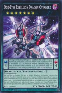Odd-Eyes Rebellion Dragon Overlord - Legendary Arc-V Decks - YuGiOh card