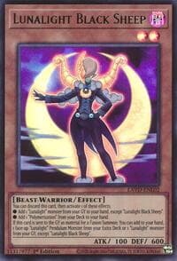 Lunalight Black Sheep (UR) - Legendary Arc-V Decks - YuGiOh card