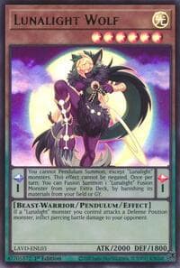 Lunalight Wolf - Legendary Arc-V Decks - YuGiOh card