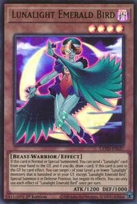 Lunalight Emerald Bird - Legendary Arc-V Decks - YuGiOh card