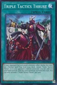 Triple Tactics Thrust - Legendary Arc-V Decks - YuGiOh card