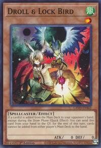 Droll & Lock Bird (LAVD-ENS02) - Legendary Arc-V Decks - YuGiOh card