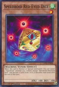 Speedroid Red-Eyed Dice - Legendary Arc-V Decks - YuGiOh card