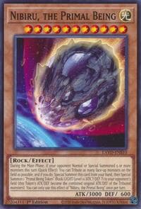 Nibiru, the Primal Being - Legendary Arc-V Decks - YuGiOh card