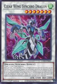 Clear Wing Synchro Dragon - Legendary Arc-V Decks - YuGiOh card