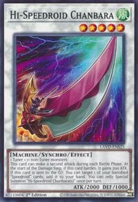 Hi-Speedroid Chanbara - Legendary Arc-V Decks - YuGiOh card
