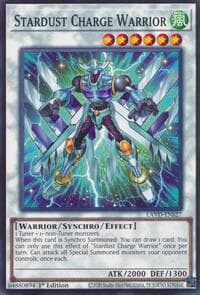 Stardust Charge Warrior - Legendary Arc-V Decks - YuGiOh card