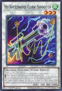 Hi-Speedroid Cork Shooter - Legendary Arc-V Decks - YuGiOh card