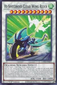 Hi-Speedroid Clear Wing Rider - Legendary Arc-V Decks - YuGiOh card