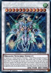 Crystal Clear Wing Over Synchro Dragon - Legendary Arc-V Decks - YuGiOh card