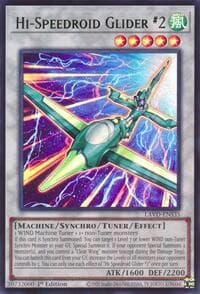 Hi-Speedroid Glider #2 (UR) - Legendary Arc-V Decks - YuGiOh card