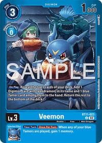 Veemon - Limited Card Pack -Final Crest- - Digimon Card Game card