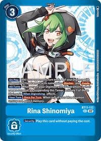 Rina Shinomiya - Limited Card Pack -Final Crest- - Digimon Card Game card