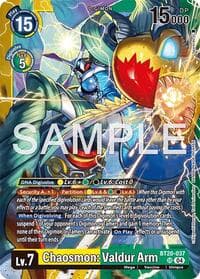 Chaosmon: Valdur Arm - Limited Card Pack -Final Crest- - Digimon Card Game card