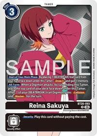 Reina Sakuya - Timeless Bonds - Digimon Card Game card
