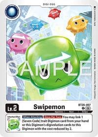 Swipemon - Timeless Bonds - Digimon Card Game card
