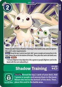 Shadow Training - Limited Card Pack -Final Crest- - Digimon Card Game card