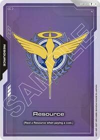 Resource (RP-050) (EVX07 Resource Set) - Promotional Resource Tokens - Gundam Card Game card