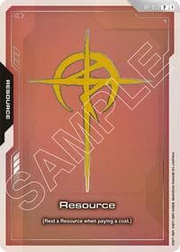 Resource (RP-053) (EVX07 Resource Set) - Promotional Resource Tokens - Gundam Card Game card