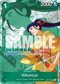 Kikunojo (Winner Pack 2026 Vol. 3) - One Piece Promotion Cards - One Piece Card Game card