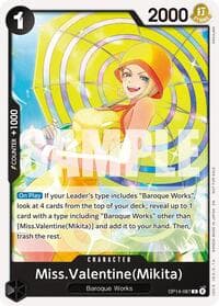 Miss.Valentine(Mikita) (Tournament Pack 2026 Vol. 3) - One Piece Promotion Cards - One Piece Card Game card