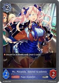 Ms. Miranda, Adored Academic - Shadowverse: Evolve Promo Cards - Shadowverse: Evolve card