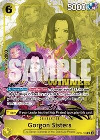Gorgon Sisters (Winner Pack 2026 Vol. 3) - One Piece Promotion Cards - One Piece Card Game card