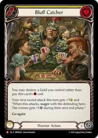 Bluff Catcher - Mastery Pack Warrior - Flesh and Blood TCG card