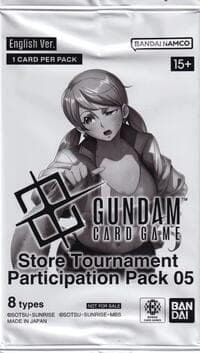 Store Tournament Participation Pack 05 - Gundam Promotional Cards - Gundam Card Game card