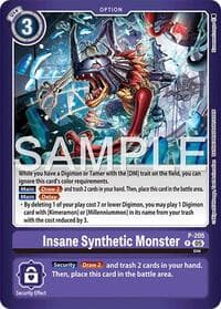 Insane Synthetic Monster - Limited Card Pack -Final Crest- - Digimon Card Game card