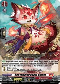 Red Jeweled Beast, Galnet - DZ-SS15: The Legendary Vanguards - Cardfight Vanguard card