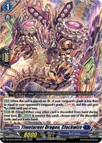 Timeturner Dragon, Clockwize - DZ-SS15: The Legendary Vanguards - Cardfight Vanguard card