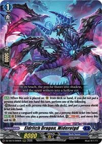 Fiendish Misfortune Dragon, Miderotgd - DZ-SS15: The Legendary Vanguards - Cardfight Vanguard card