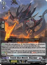 Frenetic Blaze Monster, Blaazelgas - DZ-SS15: The Legendary Vanguards - Cardfight Vanguard card